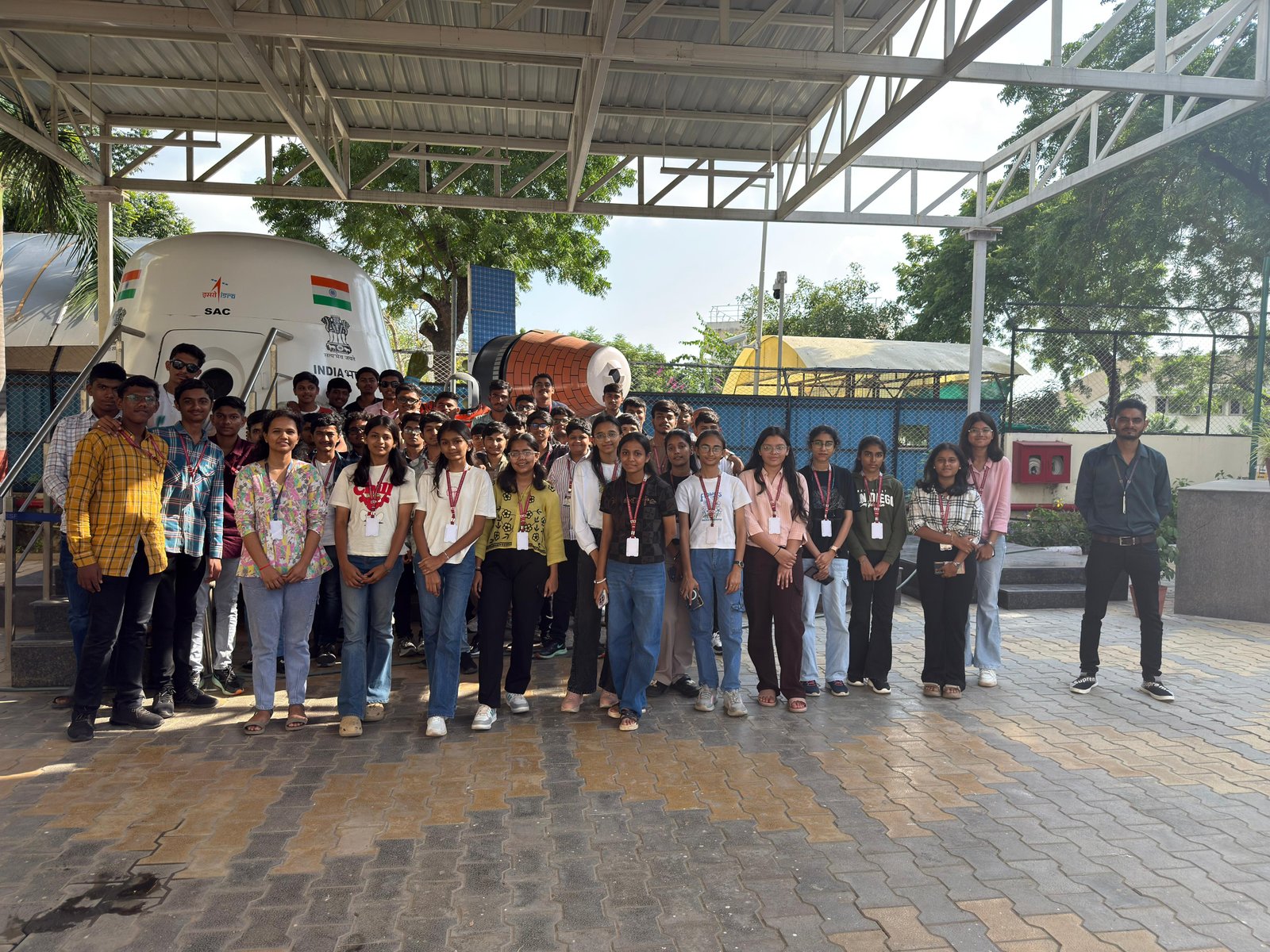 Visit to ISRO Space Applicatio