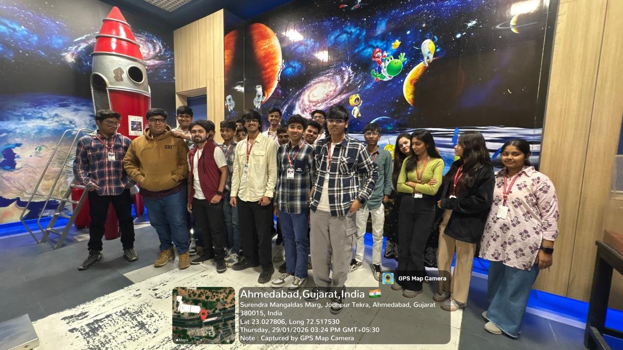 Industry Visit At ISRO-Ahmedab