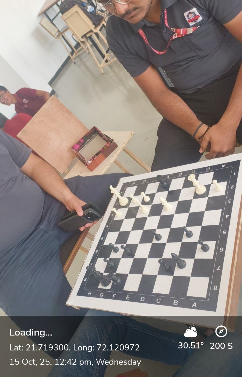 The Inter Department Sports Tournament recently featured exciting competitions in chess and carrom, with enthusiastic participation from students of both B.Tech and Diploma programs.
