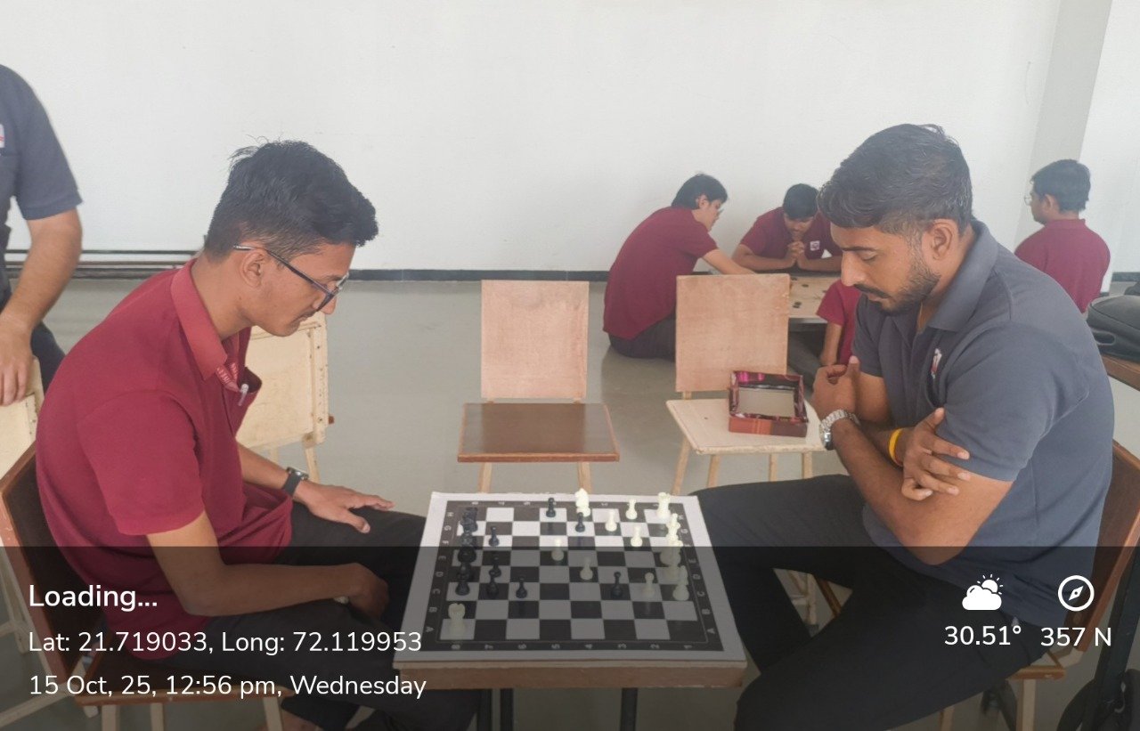 The Inter Department Sports Tournament recently featured exciting competitions in chess and carrom, with enthusiastic participation from students of both B.Tech and Diploma programs.

