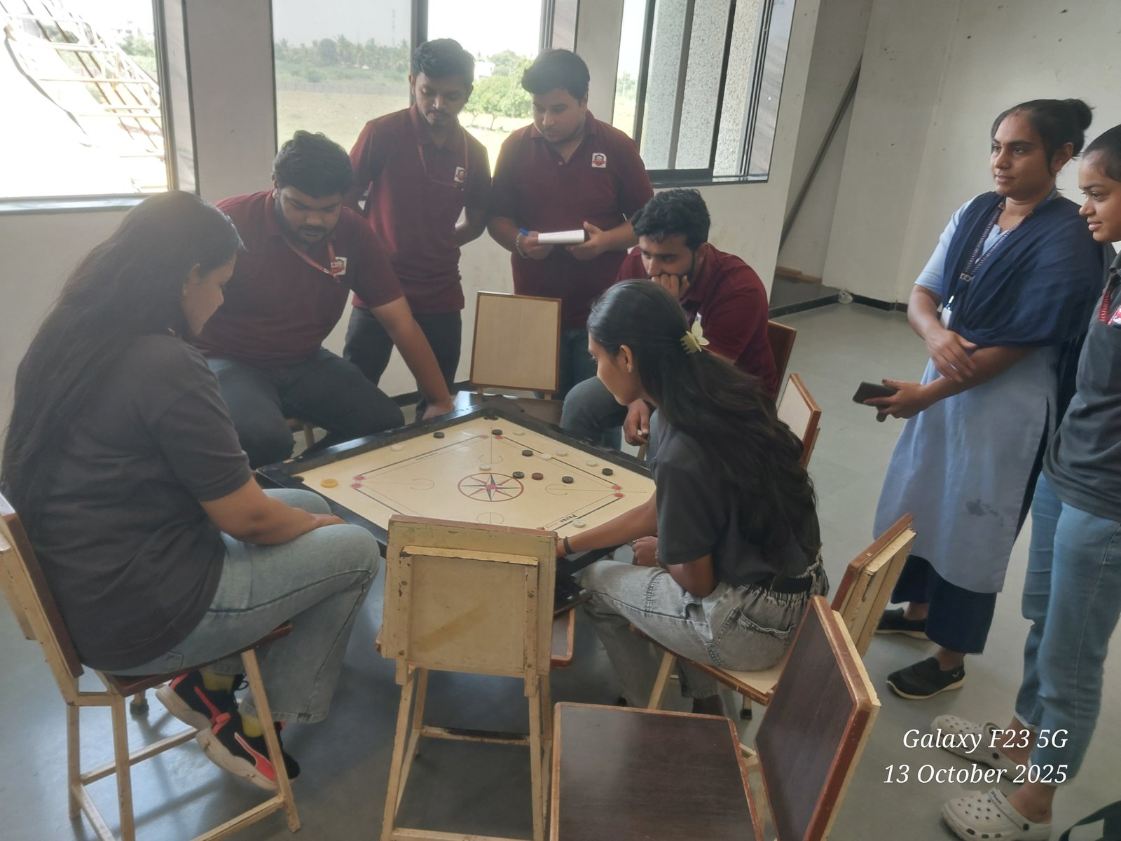 The Chess and Carrom Tournament, organized for the Electrical and Electronics & Communication Departments 2025.
