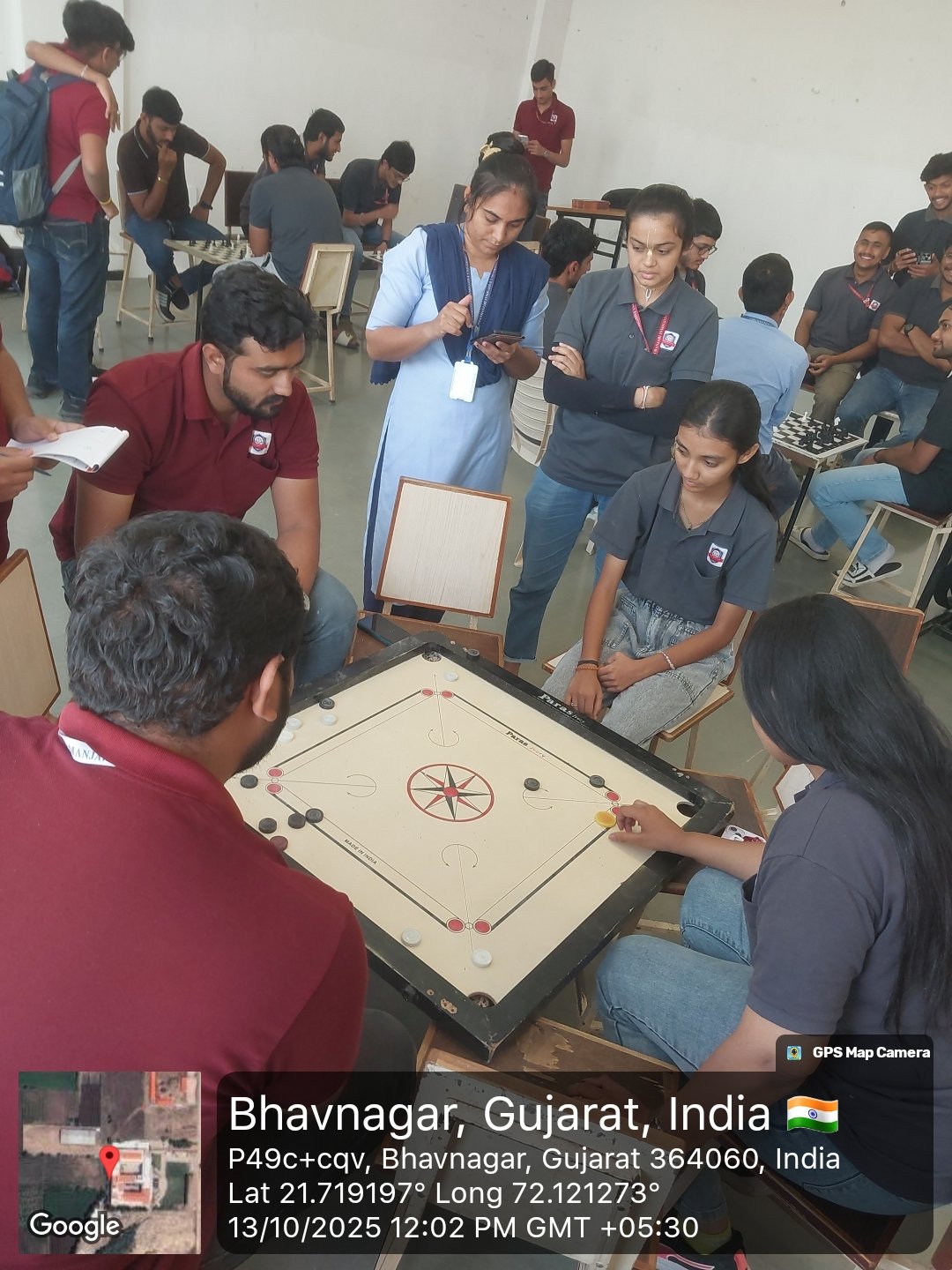 The Chess and Carrom Tournament, organized for the Electrical and Electronics & Communication Departments 2025.
